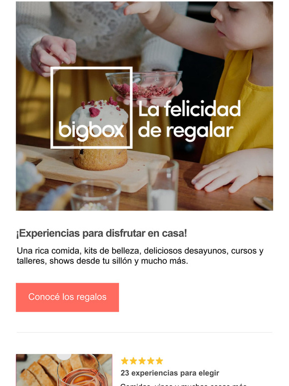 8 regalos imperdibles para disfrutar en casa