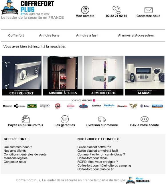Abonnement  la newsletter russi