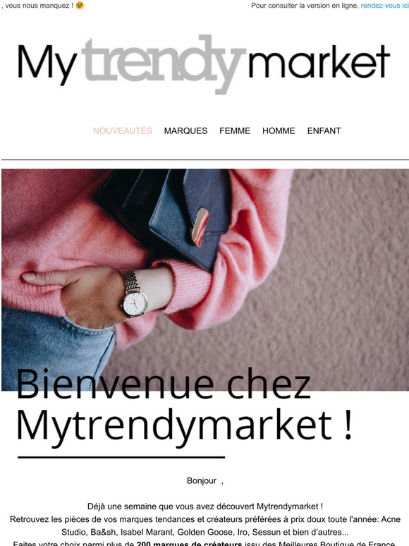 , vous nous manquez !