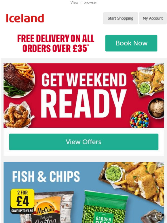 Your weekend sorted...