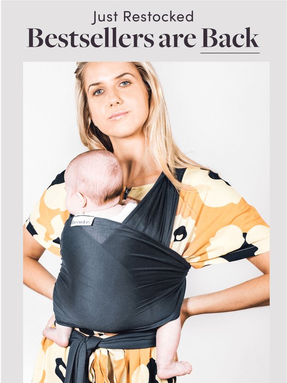 Our Best Selling Slings Are FINALLY Back In Stock 