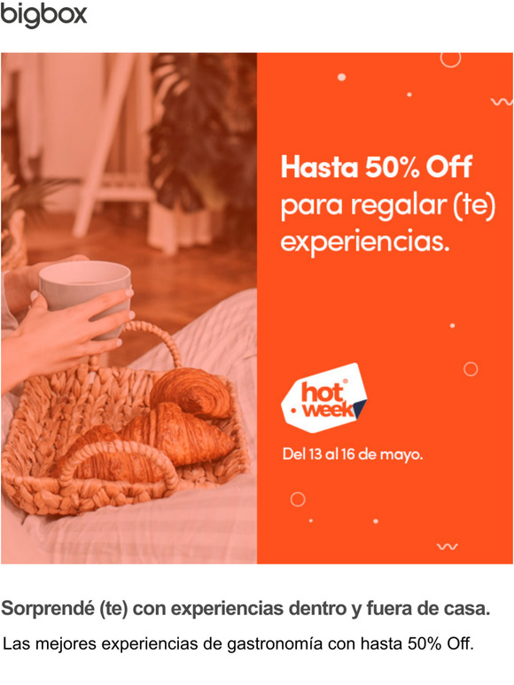 -Todava ests a tiempo Extendimos Hot Week!