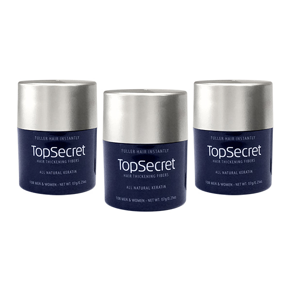 TopSecret Fibers Travel Refill 3-Pack