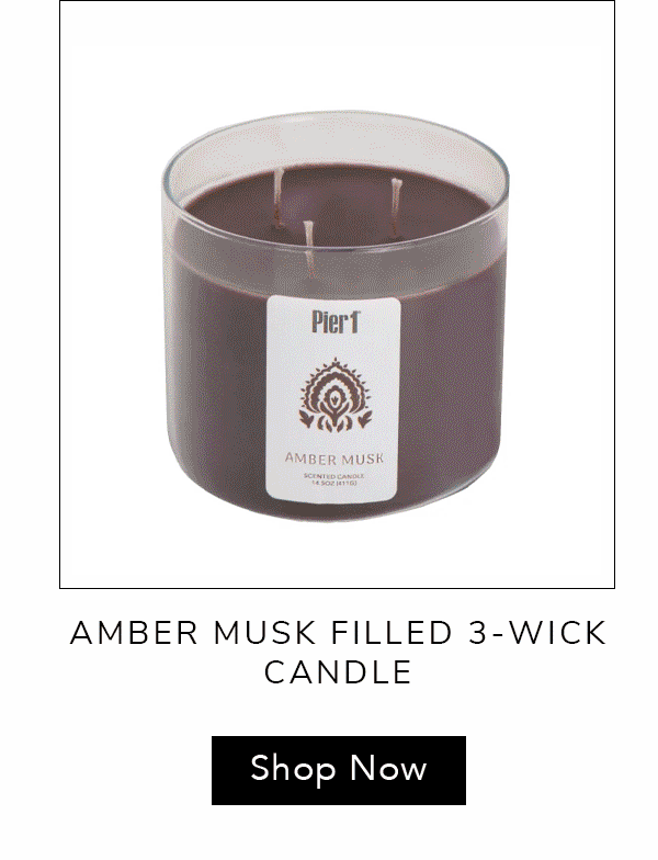 Pier one amber online musk