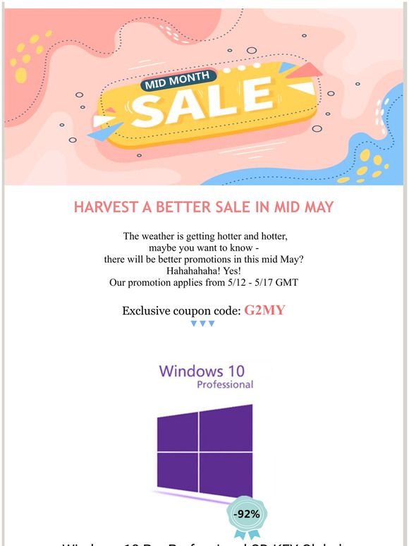 What You Need to Know in Mid May Pick-Me-Up Sale