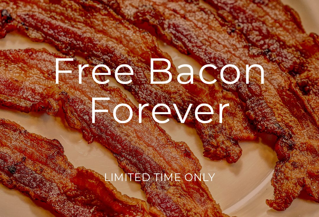 Crowd Cow: Free Bacon Forever Starts NOW! | Milled