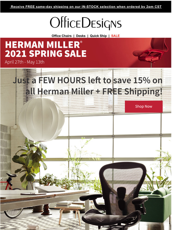 herman miller sale 2021