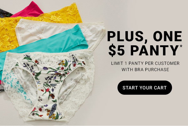 Soma: Bras 3 for $99 + $5 Panties