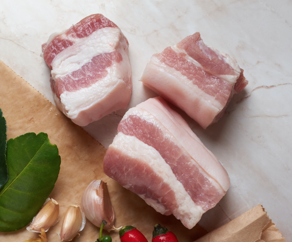All Natural Pork Belly Squared