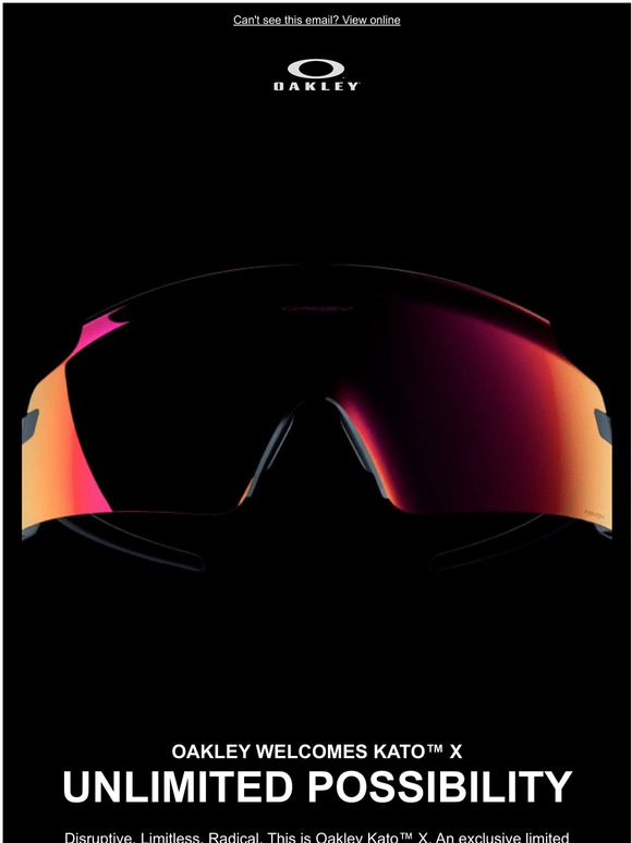 oakley kato x limited edition