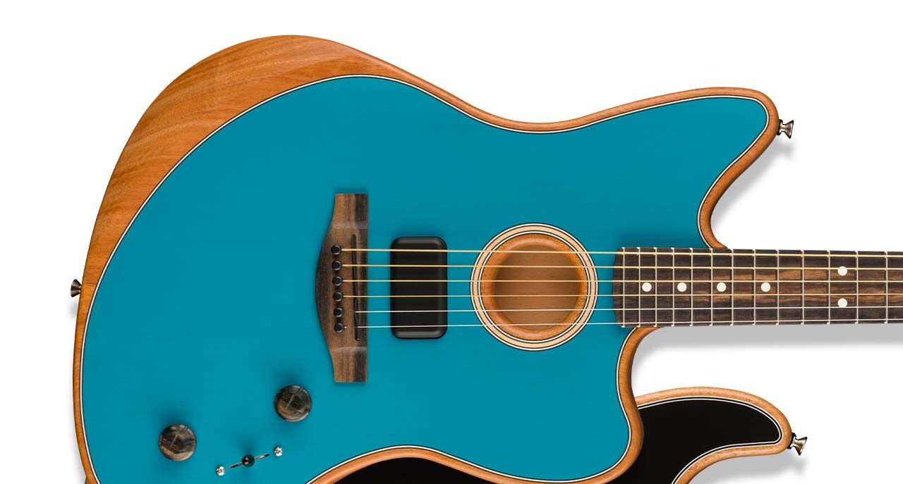 Fender UK American Acoustasonic Jazzmaster. Stratocaster. Telecaster