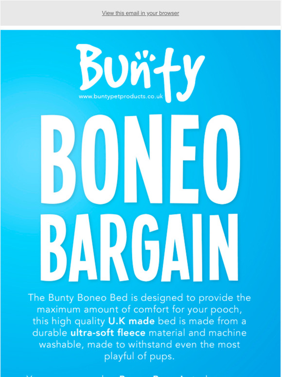 Bunty Pet Products Grab a Boneo Bargain today! Milled