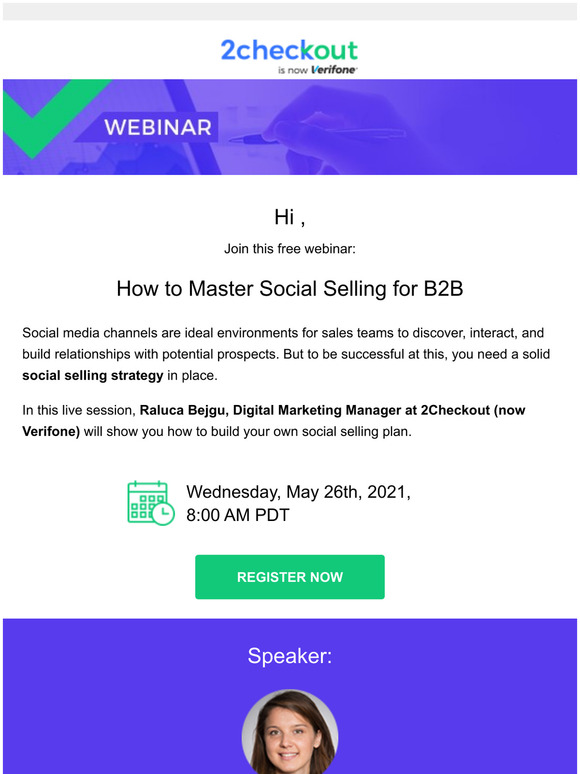 [Webinar] How to Master Social Selling for B2B