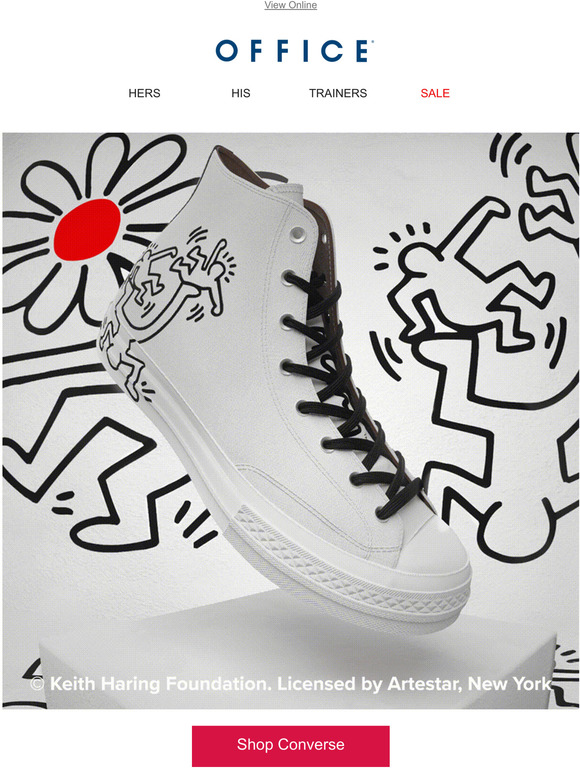 keith haring converse office