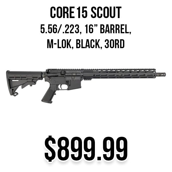 Core15 Scout available at Impact Guns!