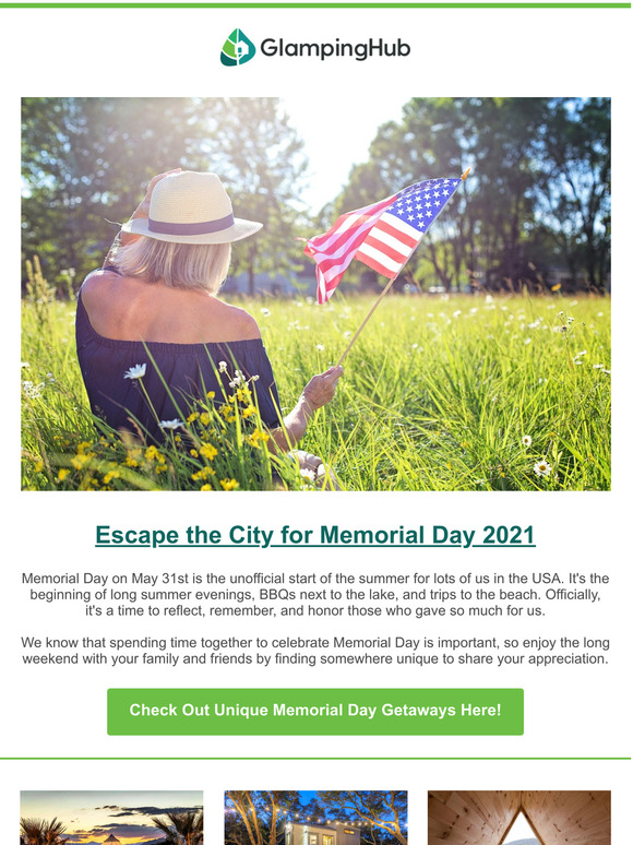 Glamping Hub Memorial Day Weekend Getaway Ideas Milled