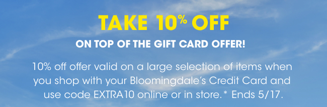 Bloomingdales Uk Get A Gift Card Worth Up To 600 Take 10 Off With A Bloomingdale S Credit Card Milled