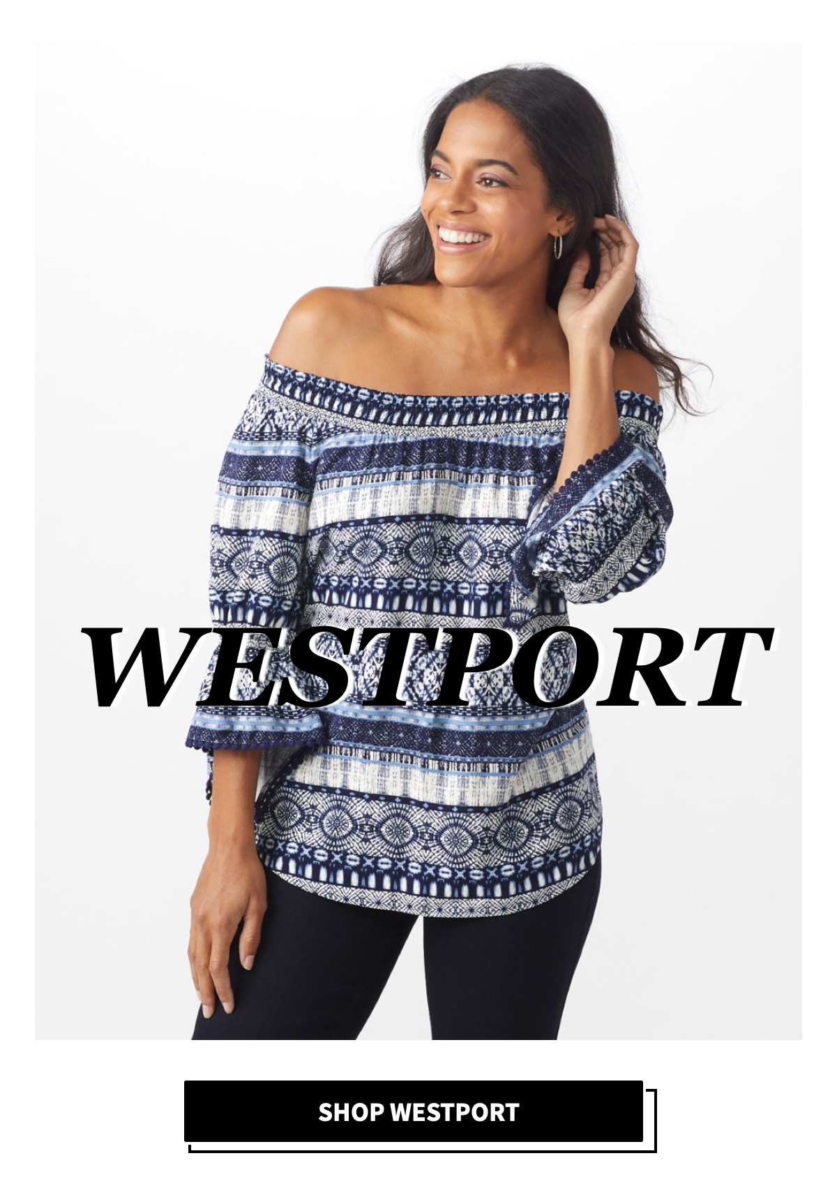 westport tops at dressbarn