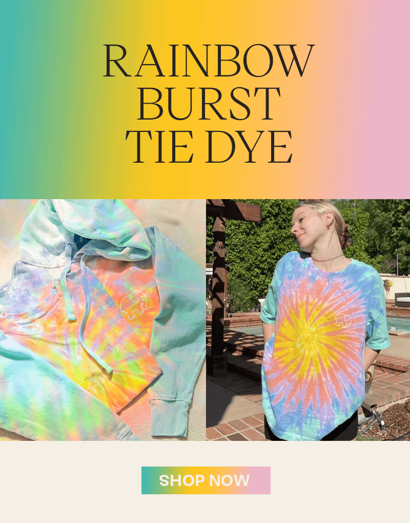 Rainbow Burst Tie Dye
