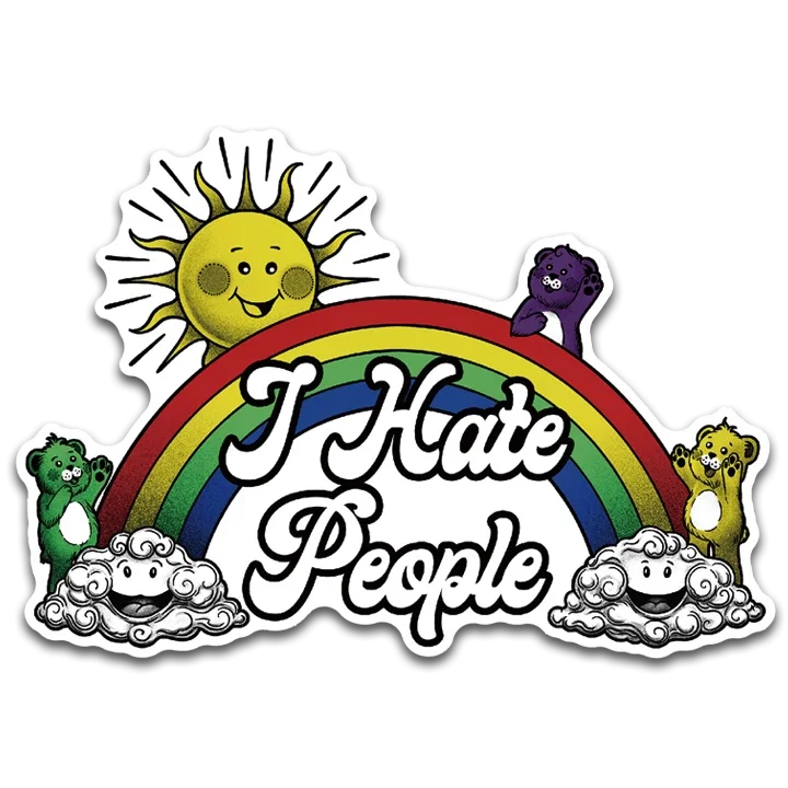 I Hate People Decal
