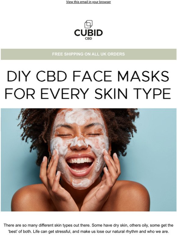 DIY CBD Face Masks
