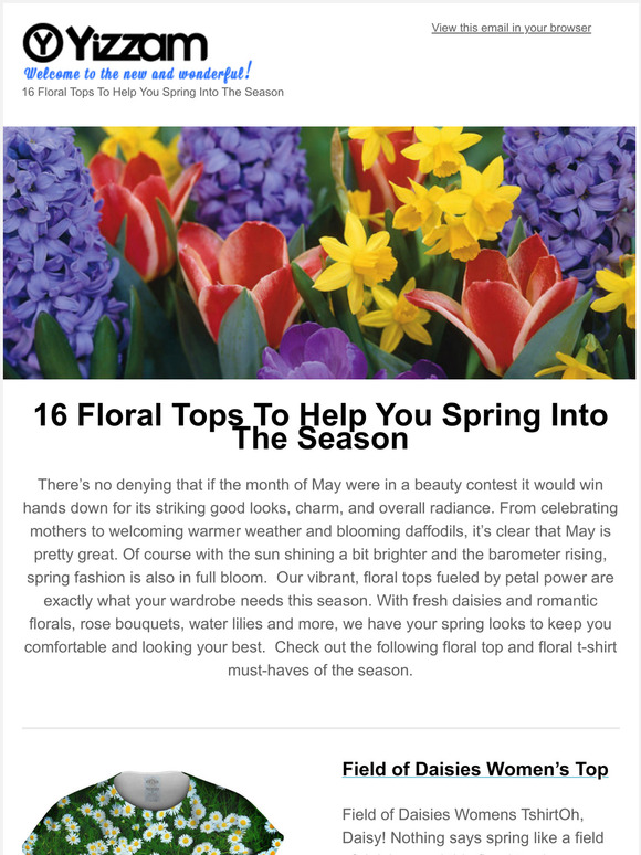 16 Floral Tops To Help You Spring Into The Season