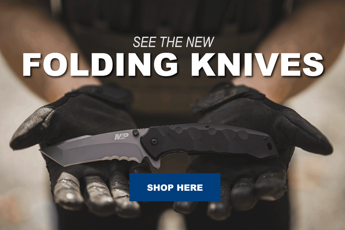 Smith & Wesson Accessories New M&P Folding Knives Milled