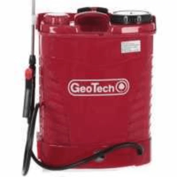 Pompa irroratrice spalleggiata a batteria  GeoTech KF-16C-26 16 litri - irroratore - Rossa