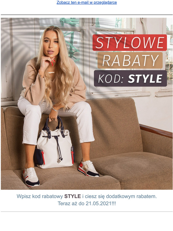 Startujemy! Stylowe Rabaty na buty i torebki. KOD: STYLE 