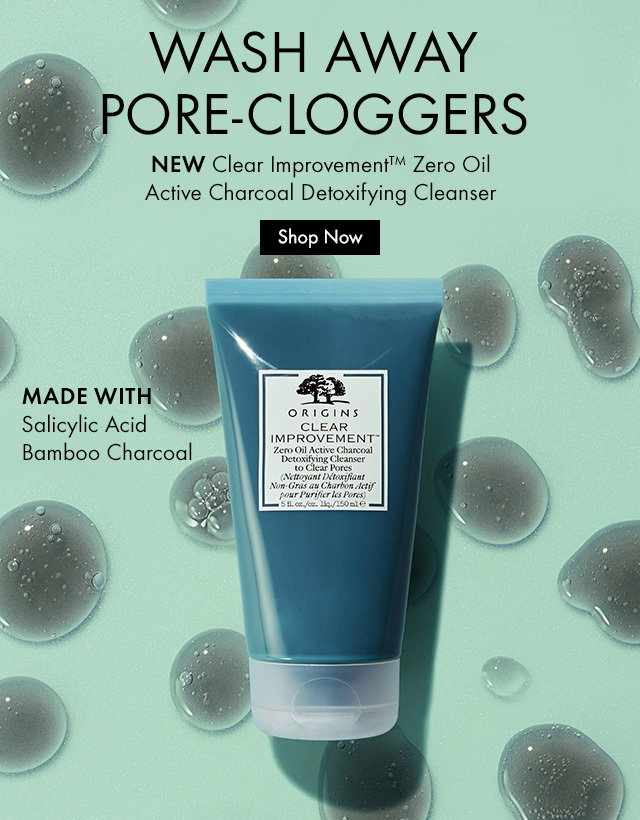 WASH AWAY PORE CLOGGERS NEW Clear Improvement Zero Oil Active Charcoal Detoxifying Cleanser  Shop Now