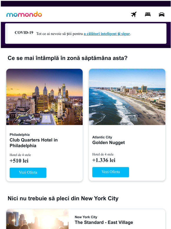 Ai nevoie de o pauz? Vezi care dintre aceste destinaii n vog se potrivete unei viitoare escapade.