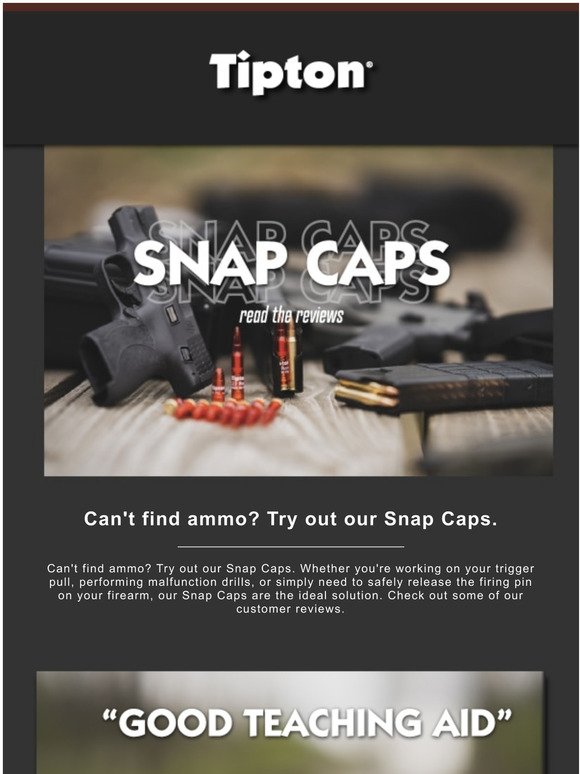 Reviews Are In: Snap Caps