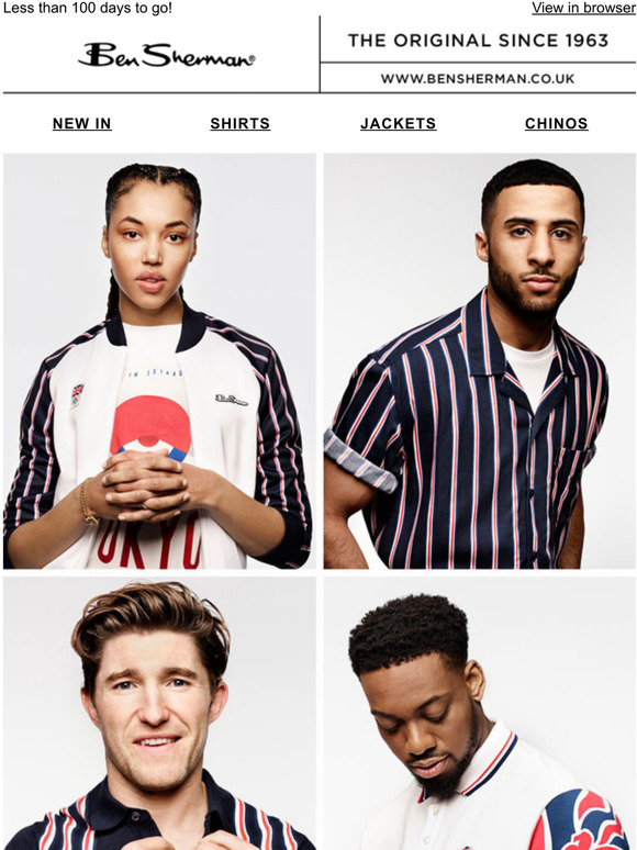 Ben Sherman Tokyo 2020 Ben Sherman Milled