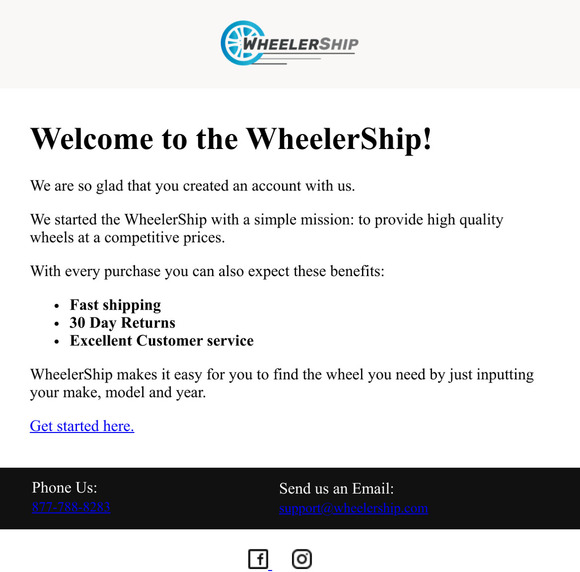 the wheelership to Milled