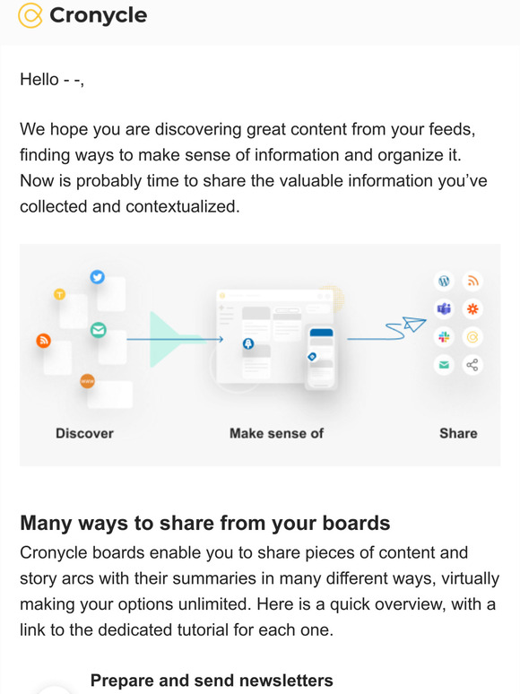 Tip #5 - Share your board content