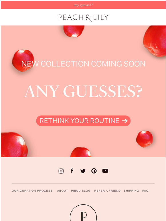 Peach and Lily Something NEW and breakthrough Milled