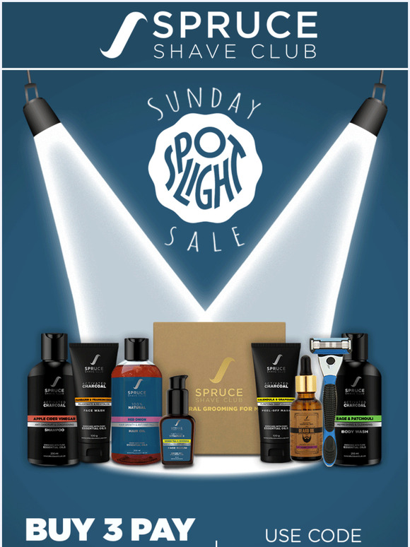 Buy 3 & Pay for Just 2! The Sunday Spotlight it now LIVE!