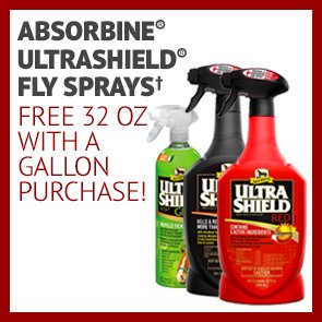 Absorbine® UltraShield® Fly Sprays†