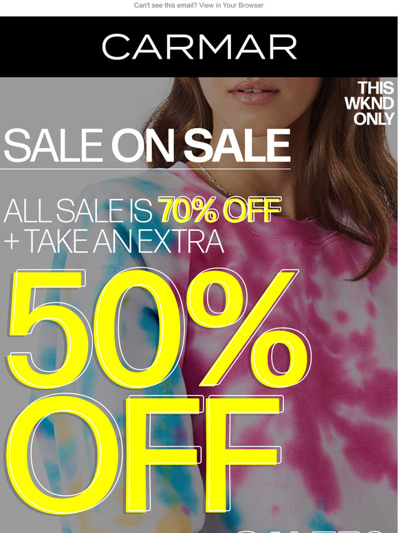 Last Chance! Take An Extra 50% OFF Sale