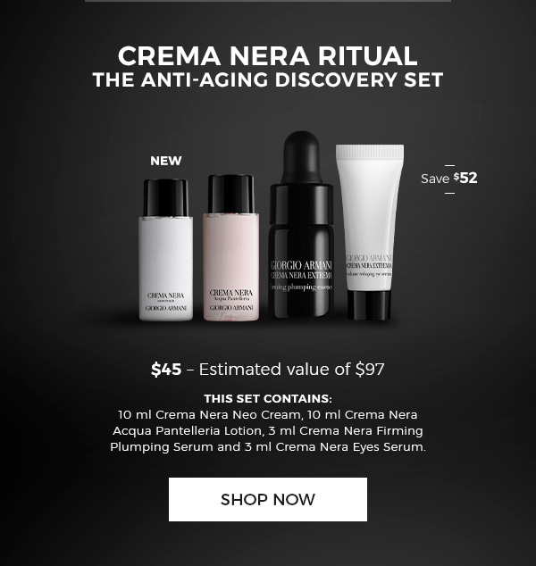 crema nera discovery set