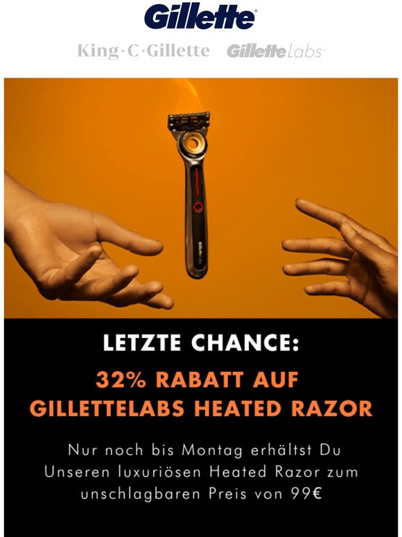 Gillette DE: Weißt Du, dass unsere Rasierklingen in Berlin hergestellt  werden?