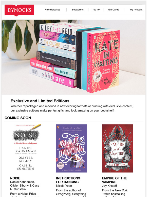 Dymocks Books Exclusive and limited editions at Dymocks Milled