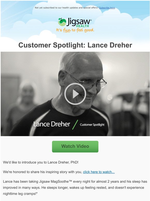 Customer Spotlight: Lance Dreher