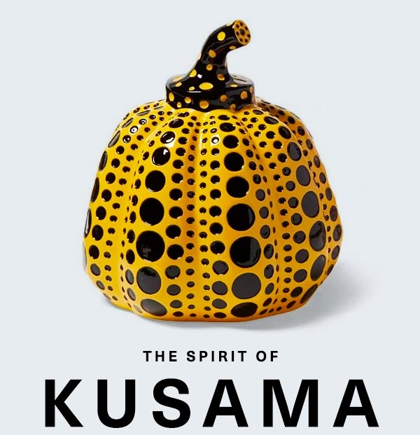 Famed polka-dot artist Yayoi Kusama's wonderfully trippy work is