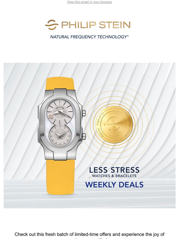 Philip stein weekly deals new arrivals