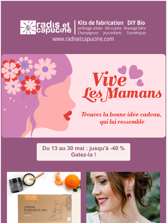 Fte des Mres - Profitez de rduction jusqu' -40% sur la slection
