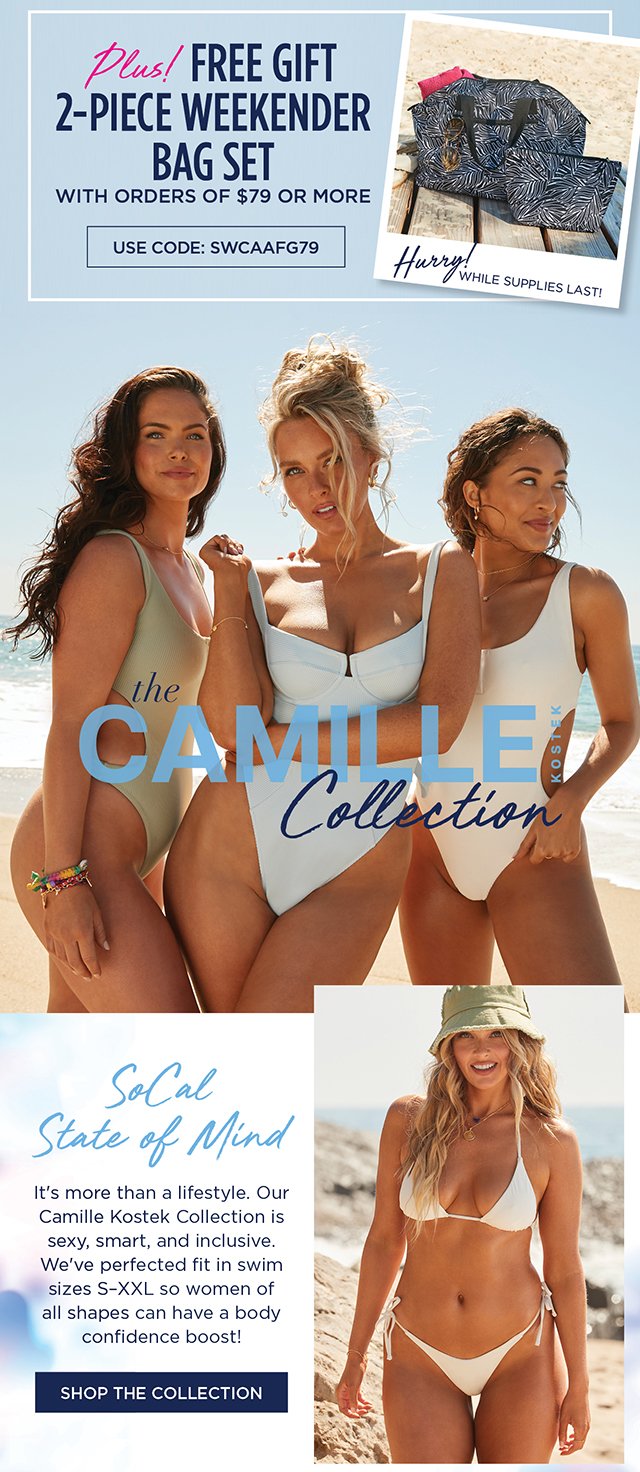 SwimsuitsForAll.com: Up To 50% OFF & The Camille Kostek Collection