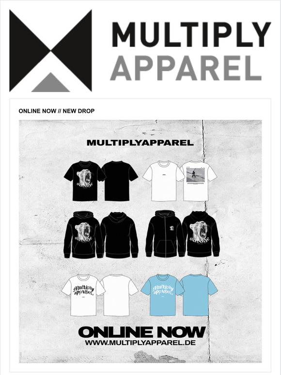 ONLINE Now // New Drop