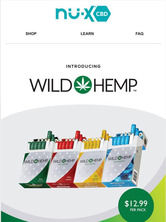 Introducing Wild Hemp Hempettes