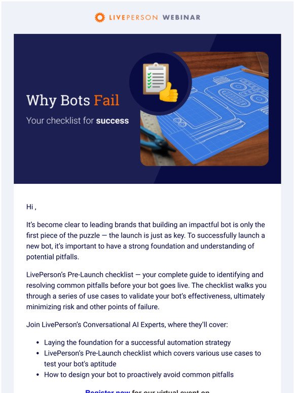 Last Chance to Register: Why bots fail, preventing launch pitfalls